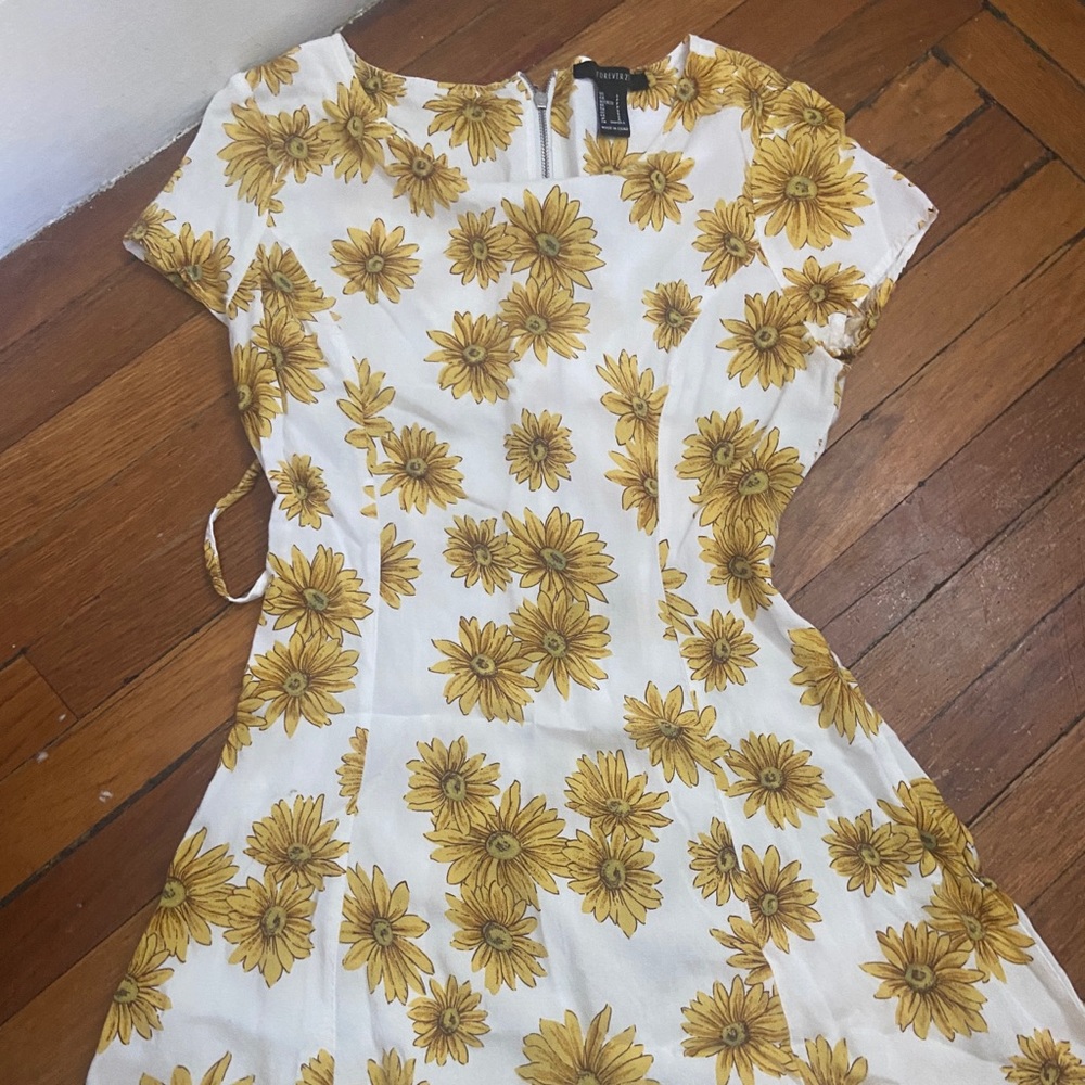 2/$10 Sunflower mini dress